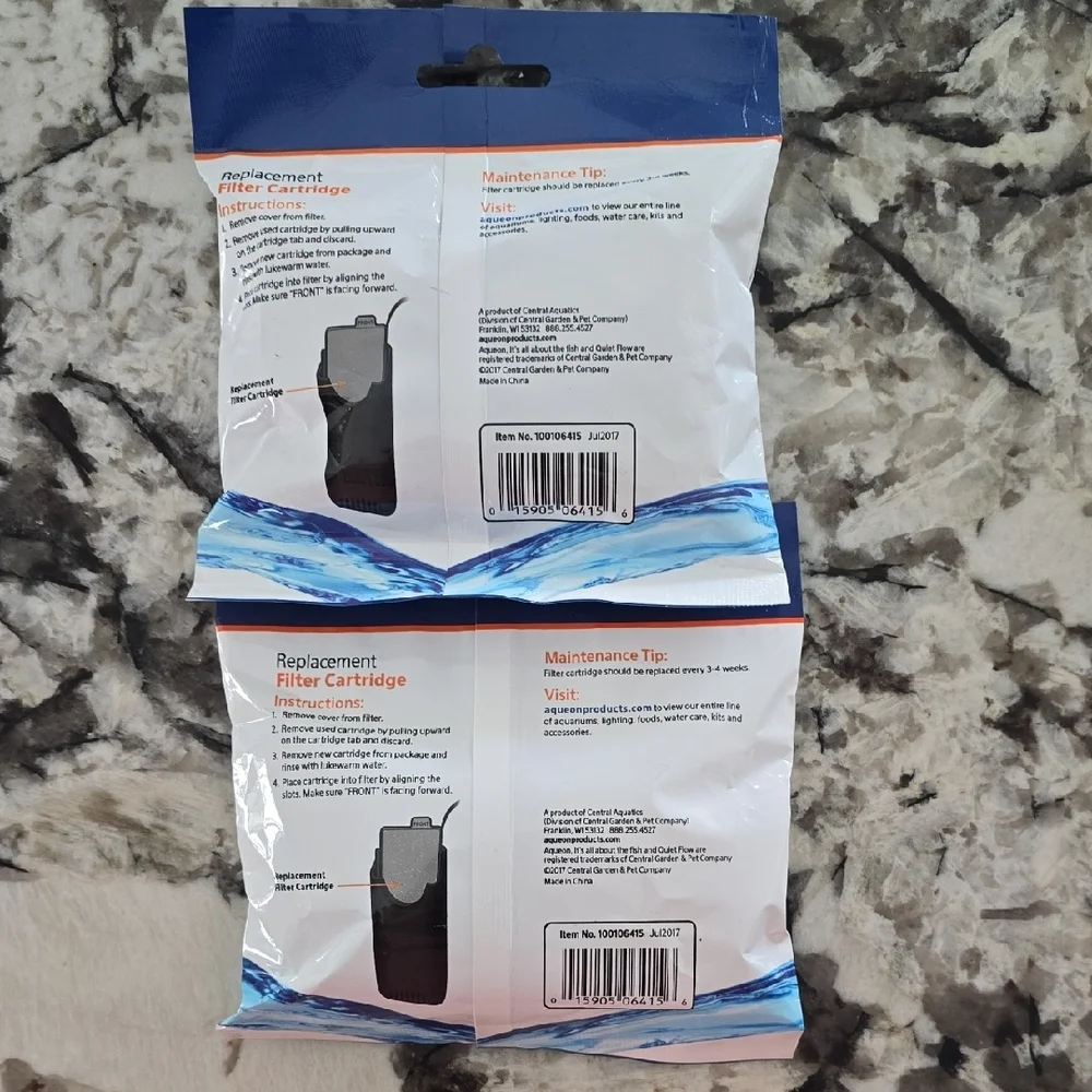 Fish Replacement Filter Cartridge 3-Pack Aqueon